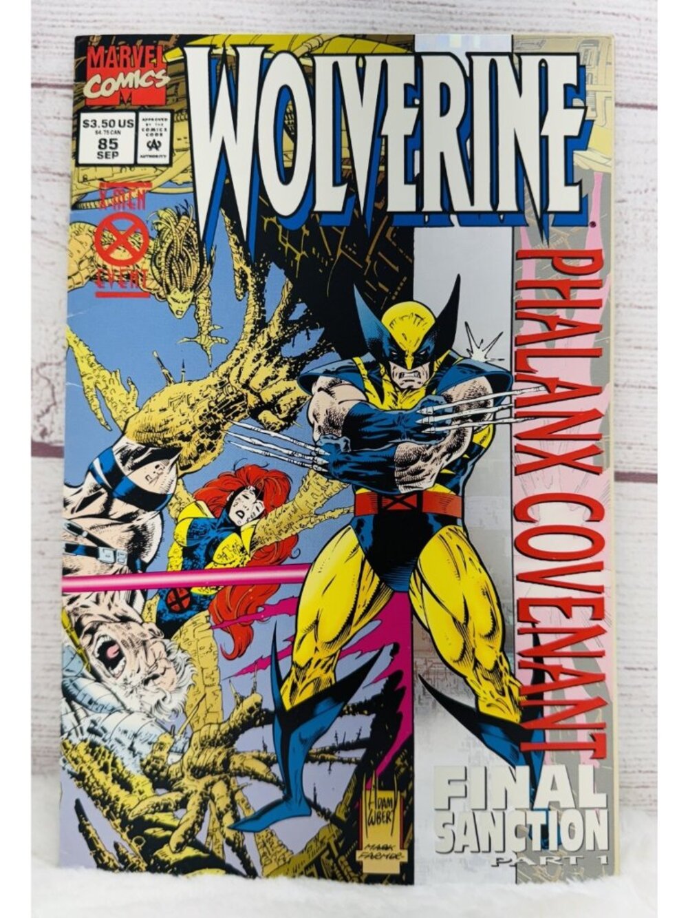 Marvel Wolverine Phalanx Covenant Final Sanction Pt 1 Comic Book #85 (Sept 1994)